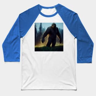 Sasquatch in Nature Baseball T-Shirt